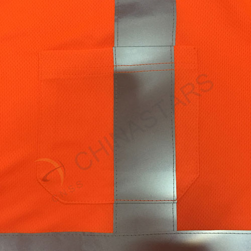 Chemise manches longues réfléchissante 2 couleurs disponibles